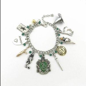Harry Potter SLYTHERIN Charm Bracelet